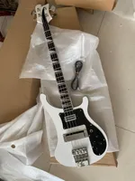 Wholesale custom new 4003 bass 4-string electric bass guitar with ebony fingerboard/white fretside link, free shipping