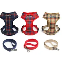Pet Supplies Leash Set Dog Harness Vest Polyester Brace Chest Strap Buckle Design Can Adjust The Bust Size 220119