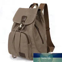 Fashion Backpack New Retro Girls' Outdoor Canvas Schoolbag factory price