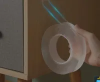 Doppelseitiges Klebeband wasserdichtes Nano-Band wiederverwendbare Wandaufkleber Nicht-Trace-transparentes Band für Küche Badezimmer