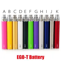 New EGO-T ego t E Cigarette 650mAh 900mAh 1100mAh Battery for ce4 ce5 ce6 mini protank 2 3 mt3 atomizer clearomizer colorful in stock a21