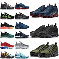 Wholesale TN plus running shoes men Black Metallic Gold All Red Atlanta Coquettish Purple Dark Blue mens tns outdoor sports trainers sneakers athletic