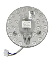 2PCS Modulo LED ad alta intensità 12W bianco / caldo bianco Sostituire le luci di plafoniera retrofit luce retrofit sostituibile pannello lampada ribaltabile AC 110-240V