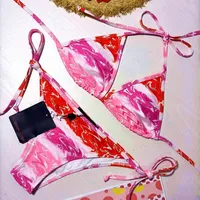 Kadın Moda Bikini Mayo Tasarımcısı Stok Bandage Mayo Seksi Pad Drag 16 Renk
