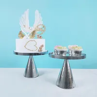 Other Bakeware 1pcs Metal Cake Stand Set Display Wedding Birthday Party Dessert Cupcake Plate Rack