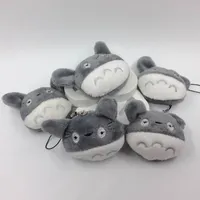2 "5 cm Mis vecinos Totoro Autobús de gatos Mini juguetes de peluche Muñecas rellenas suaves 50pcs / lot