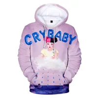 Krzyk Baby Melanie Martinez Bluzy Kobiety Bluza Casual Pulower Płaszcz Kurtka Christmas Bluza Hoodie Fashion Plus Size Dres