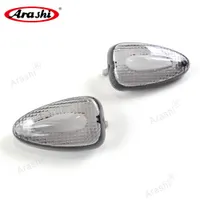 Arashi Motorcycle Front Turn Signal Light Cover Clear Smoke Lens Indicator Case For BMW K1200RS 2005 / R1150R 2004 - 2005 / R1200GS / K1200S
