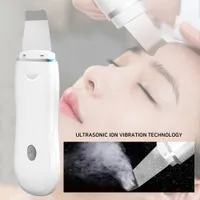 Piel de limpieza por ultrasonidos máquina de limpieza profunda de cara a eliminar la suciedad de la espinilla reducir las arrugas y manchas facial que blanquea la elevación de belleza YL0086
