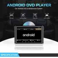 Navirider 10.1 "Android 6.0 BluetoothステレオカーDVDカーアクセサリーヘッドレストモニターポータブルビデオプレーヤー1