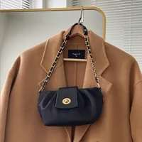 HBP Bolsa de hombro Bolso Baguette Messenger Bag Handbag Mujer Bolsos Nuevo Diseñador Bolso Alta Calidad Textura Moda Cadena de Moda Pliegues Señora