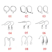 100pcs lot(50pairs) Stainless Steel DIY Earring Findings Clasps Hooks Jewelry Making Accessories Earwire