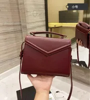 Womens Handbags Designer Bolsas Crossbody Bag Mochila de Couro de Alta Qualidade Moda Original Cassandra Pequeno Envelope Hand Gra