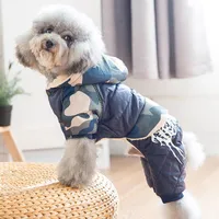 Pet Dog Apparel Winter Warm Fur Coats Waterproof Jacket Puppy Coat For French Bulldog Chihuahua Small Dogs Pets Clothing a46