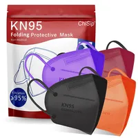 ABD hisse senedi kn95 maske fabrika 95% filtre renkli tek kullanımlık aktif karbon nefes solunum 5 katmanlı tasarımcı yetişkin yüz maskeleri bireysel paket 48H1000 adet