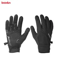 Bodun winter outdoor windproof warm gloves all finger touch screen Cycling Gloves