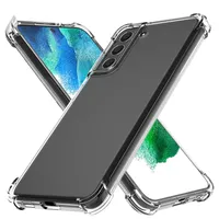 1.5mm İPhone 14 için Şok geçirmez TPU Kılıfları Plus Pro Max 13 12 Samsung Galaxy S22 Ulrta A53 A13 Şeffaf Cep Telefonu Kapakları