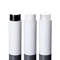 150ml Bianco Plastic PET Bottle Lotion Lotion Emulsion Siero Fondazione Toner Toner Flower WC Skin Care Imballaggio cosmetico