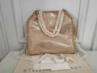 2022 Moda Mulheres Bolsa Stella McCartney PVC Saco de Compras de Couro de Alta Qualidade V901-808-808 3 Tamanho