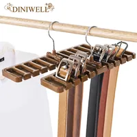Diniwell многофункциональный ремень стойка органайзер держатель вешалка для мужчин шкаф ремня галстук хранения стойки для женщин шарф Y200429