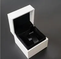 Pandora Charmsブラックベルベットリングイヤリングのための古典的な白い正方形の宝石類の包装飾り宝石箱