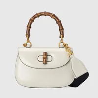 Dames bakkenontwerpers handtassen met bamboe luxurys vintage kleine topgreep tas lady tote nieuwe mode crossbody shouler portemonnees