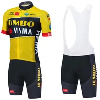 Jumbo 2022 Visma Ciclismo Jersey 20D Shorts MTB Maillot Bike Shirt Downhill Pro Mountain Bicycle Traje