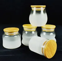 Latas de chá de bambu tampa 200ml comida vidro recipiente de armazenamento jar embalagem erva seca ealed de cozinha usado hermético cheiro 60g prova