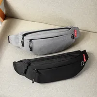 새로운 포켓 남자 스포츠 런닝 휴대폰 가방 야외 캐주얼 다기능 대기업 어깨 메신저 가슴 가방 가방
