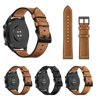 Huawei GT Hono Magic Watch Band 22mm Lederen Strap Bands Huawei Smart Watch Accessoires Vervanging Polsband