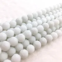 4/6/8 / 10mm 32 Faceted vidro checo transparente Faceted Bola de Cristal Beads Espaçador Beads para Jóias Fazendo Bracelete DIY Jllxxz