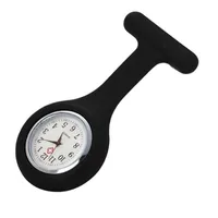 Orologi da polso moda orologi da taschino orologio in silicone spilla tunica con batteria gratuita Reloj de Bolsello J61