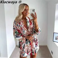Klacwaya Women Vintage Printed Kimono Style Cardigan Blouses + Female High Waist Short Pants Lady Outfit Shorts Sets Summer 220110