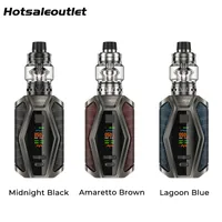 Uwell Valyrian III Kit 200W Valyrian 3 Mod 6ml Tank fit UN2 Meshed-H 0.32ohm/0.14ohm Coil Electronic Cigarette Authentic
