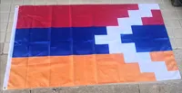Niestandardowy Artsakh National Country Flags Hot Sprzedaż Wysokiej Jakości 100D Poliester 3x5ft Drukowanie cyfrowe z mosiądzami