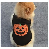 Halloween PET disfraz decoración perro calabaza chaleco cachorro gato fiesta traje mascota halloween traje fiesta decoración accesorios ljja3134 g5rke