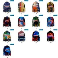 13 Styles Backwoods Cigar 3D Ink Painting Backpack for Men Boys Laptop 2 Straps Travel Bag School Shoulders Bags a46