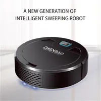 USB-laddning Robot dammsugare Touch Auto Sweeping Poweful Sug 3 In1 Pet Hair Home Torr våt Mopping Auto Rengöring Robot1