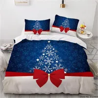 3D design de Noël design imprimé draps couette couette couverture couverture literie jumelle king size double simple taille double taille pour la maison textile1