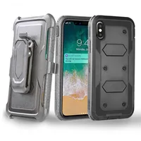 Back Clip Shockproof Rugged Phone Cases for iphone 11 13 Pro Max 12 Mini XS XR X 6 7 8 Plus 13 Pro 3 in 1 Robot Defender Protective a45 a06
