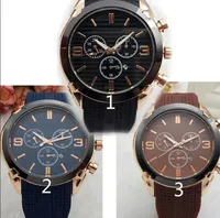 Relogio Masculino 45mm stile militare stile sportivo grande orologi di moda designer di moda blu Brow Brow quadrante nero unico orologio in silicone orologio orologio 2021