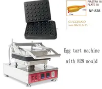 Brotmacher Modell 828 kommerziell 110V 220V 30 Löcher Wasserpfanne Form Ei Pie Tart Shell Maker Machine Käse Maschine1