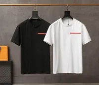 Herr t-shirt 100% bomull stor par skjorta polo skjorta kort cool andningsdesign design mode avslappnad