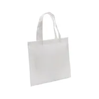 Sublimation Canvas Bag Blanks Party Supplies Grocery Tote Bags Non Woven fabric Reusable DIY Crafting and Decorating