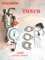 168F TONCO Generator-Teile-Zubehör Dual-Kraftstoff-Vergaser für Benzinergenerator GX160 LPG NG-Umwandlung Kits 2kw 2.5kw