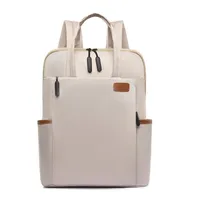 Waterproof Women Business Backpack Fashion Oxford Student School Backpacks 13.4 Inch Laptop Bag Casual Travel Rucksack Mochila 220124