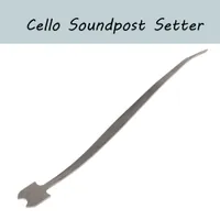 NAOMI Cello Sound Post Setter Upright Stainless Steel Column Hook Tool Strings Instrument Part Accessories