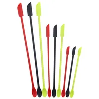 New Product Silicone Mini Spatula Set Lengthened Cosmetic Bottle Jam Double-head Scraper Kitchen Cake Baking Tool Accessories 20220221 Q2