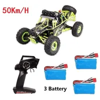 WLtoys 12428 RC Car 4WD 1 12 2.4G 50km h High Speed Monster Truck Remote Control Car RC Buggy Off-Road Updated Version VS A979-B 220120