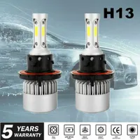 10pcs Free shipping H13 9008 LED Headlight Bulb Hi/Lo Beam 6000K For Ford F-150 F-250 F-350 RV HID Xenon car Headlight